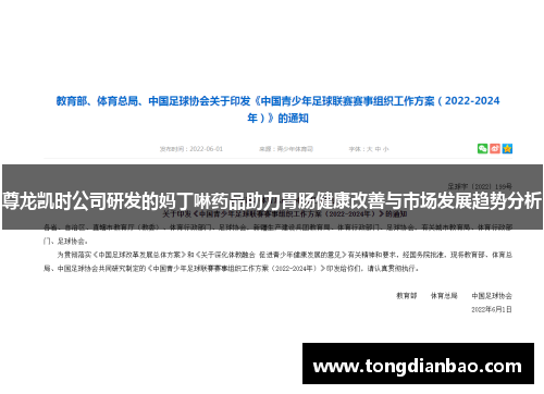 尊龙凯时公司研发的妈丁啉药品助力胃肠健康改善与市场发展趋势分析